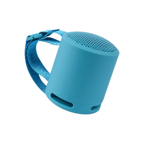 Parlante Portátil Movisun Trend Azul Claro, diagonal