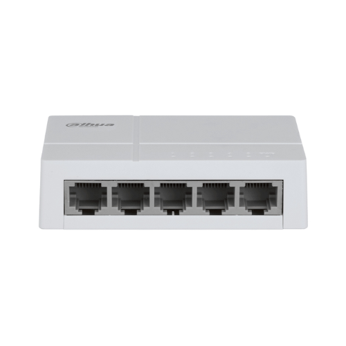 Switch Dahua 5 Puertos, frontal