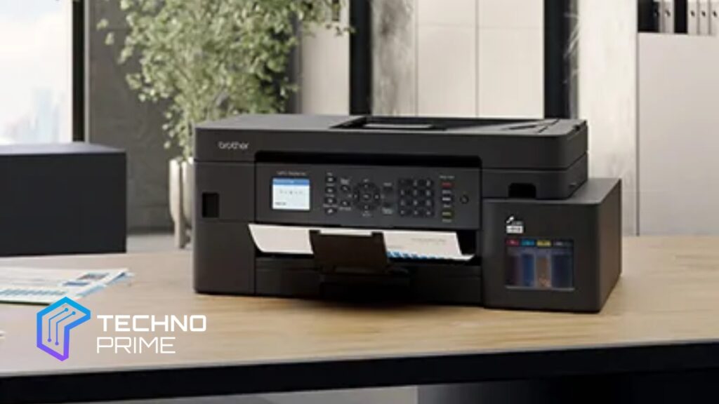 Impresora Multifuncional Monocromática Brother Impresión, copiado y escaneo todo en uno para oficinas eficientes.
