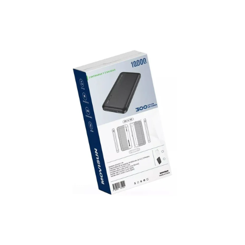 Cargador Portátil Movisun Rocket P11 posterior