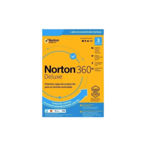 Licencia Antivirus Norton 360 Deluxe, frontal