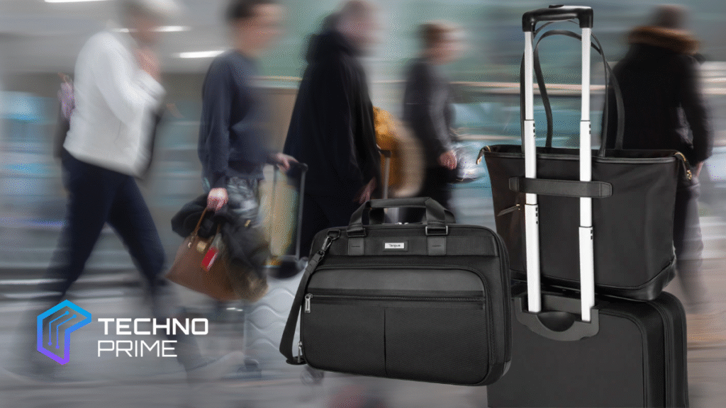 Organización y elegancia con Targus Newport y Hughes estilo ejecutivo con protección profesional.