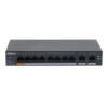 Switch PoE Dahua 10 Puertos, frontal
