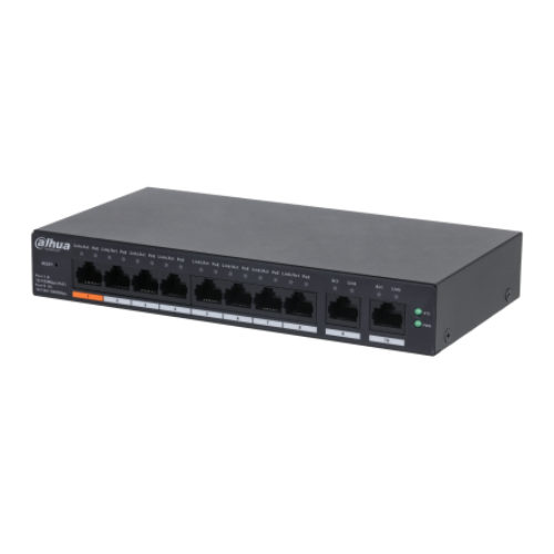 Switch PoE Dahua 10 Puertos