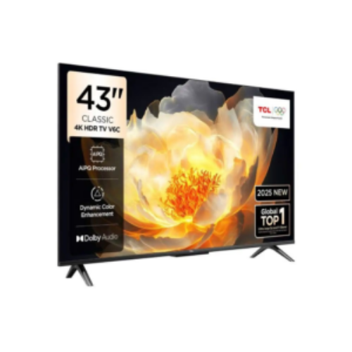 Televisor TCL 43V6C, 43 Pulgadas 4K UHD, lateral