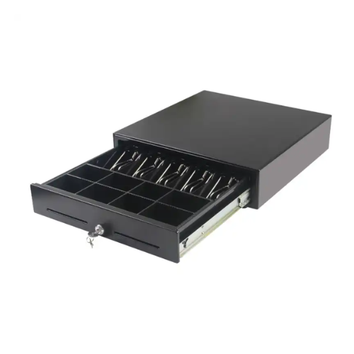 Gaveta de Dinero Eléctrica Aon CDK-58B, lateral