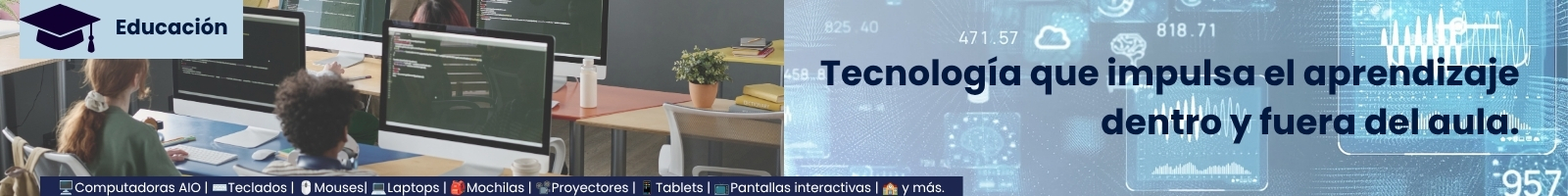 Banner Educación