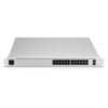 Switch Ubiquiti UniFi Pro 24 PoE, 24 Puertos Gigabit, PoE++ 400 W, Capa 3, 2 Puertos SFP+ 10G, USW-Pro-24-POE