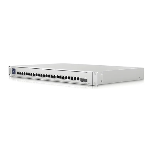 Switch Ubiquiti UniFi 24 Puertos Multigigabit, lateral